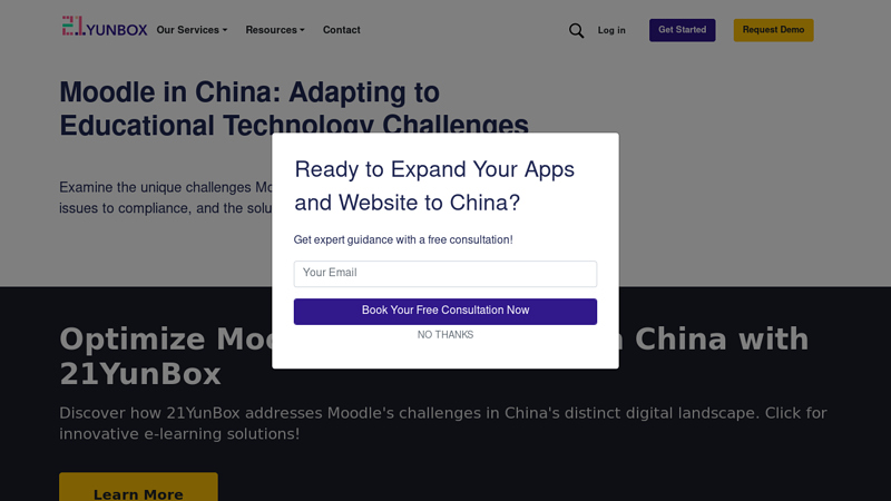 Image of Moodle in China: Adapting to Educational Technology Challenges