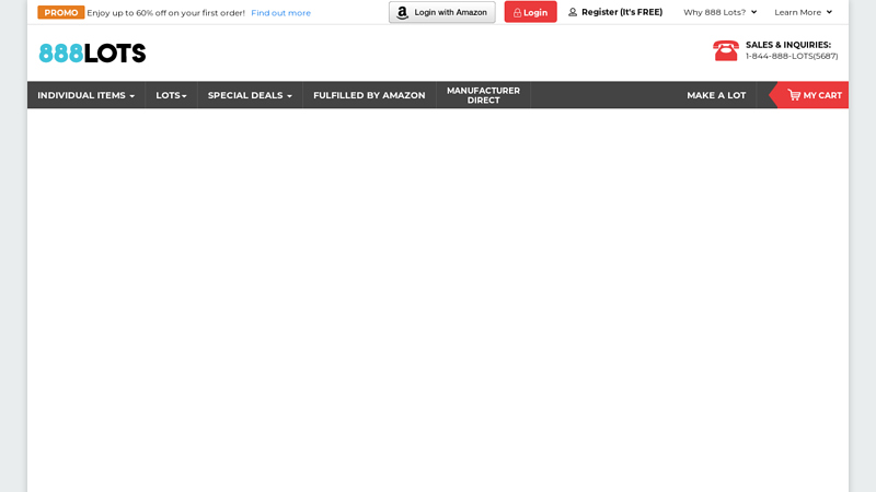 USA Bulk Liquidation Sales | Brand New Surplus Items | 888 Lots