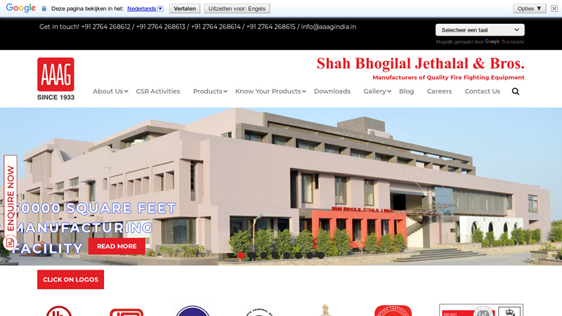 Aaag India | Fire Fighting and Safety Equipments Manufacturers and ...