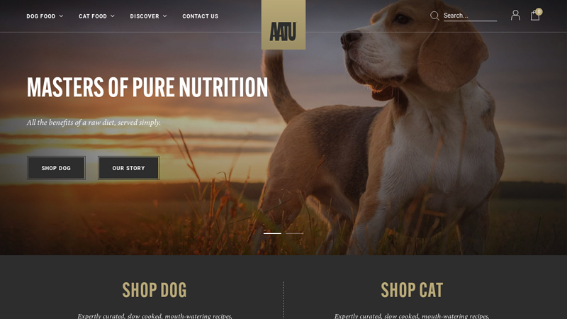 AATU Dog Food & Cat Food | Natural, Wholesome and Nutritional C AATU Pet Food