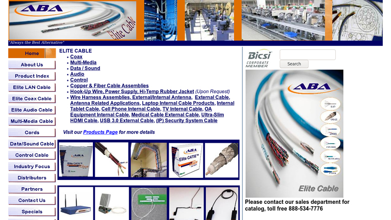 ABA Elite Bulk Cable - Cat6A, Cat6E, Cat6, Cat5E LAN Cable