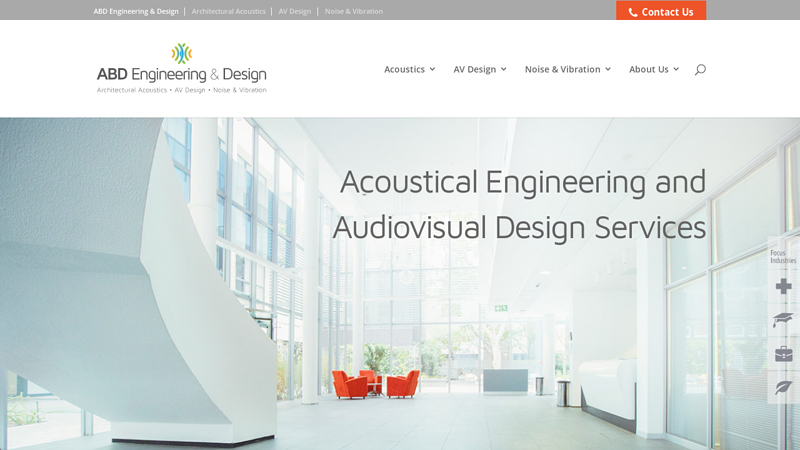 Image of ABD Engineering | Acoustical Consultants, Noise, Vibration, A/V Design
