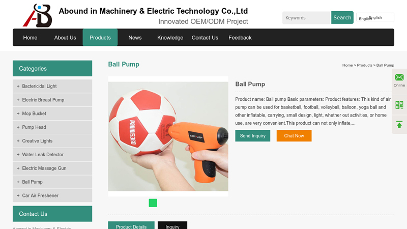 Image of China Ball Pump Manufacturers, Suppliers, Factory