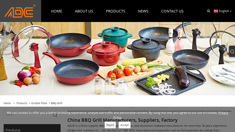 Image of China Grill Pan Manufacturers, Suppliers, Factory