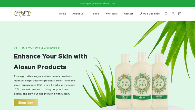 Fragrance Free Beauty Products| Premium Skincare Products C Affinitybeautybrands.com