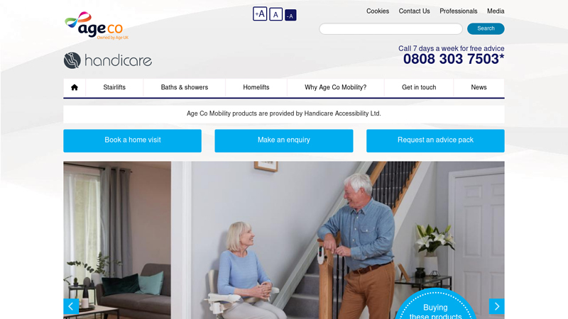 Stairlifts, Mobility Products & Accessories | Age Co Mobility