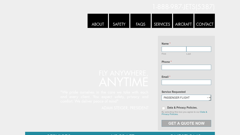 Air Charter Advisors | Private Jet Charters | Aircraft Rentals
