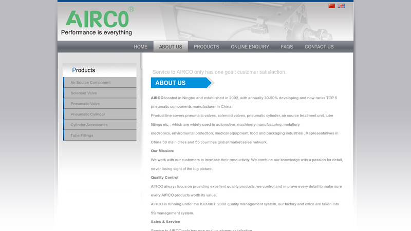 Image of Ningbo Airco Pneumatics Co., Ltd.