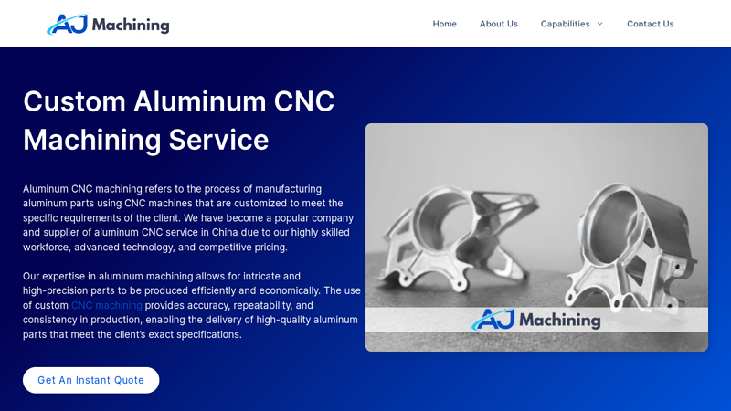 Image of Aluminum CNC Machining in China | AJMachining