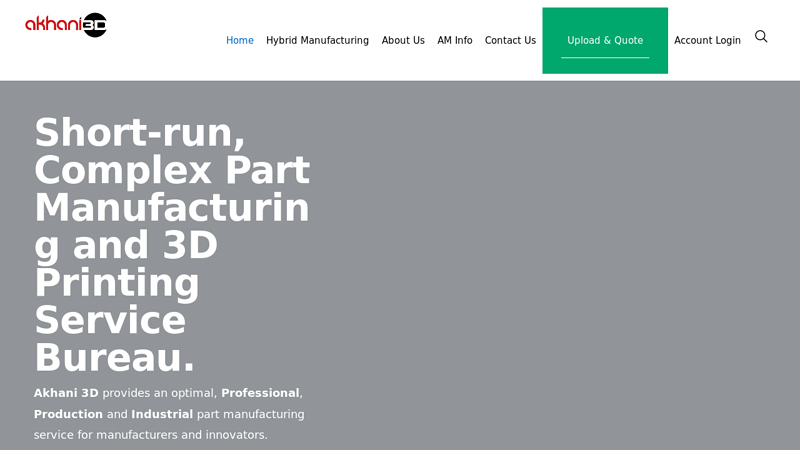 Part Manufacturing & 3D Printing Service South Africa - Akhani 3D