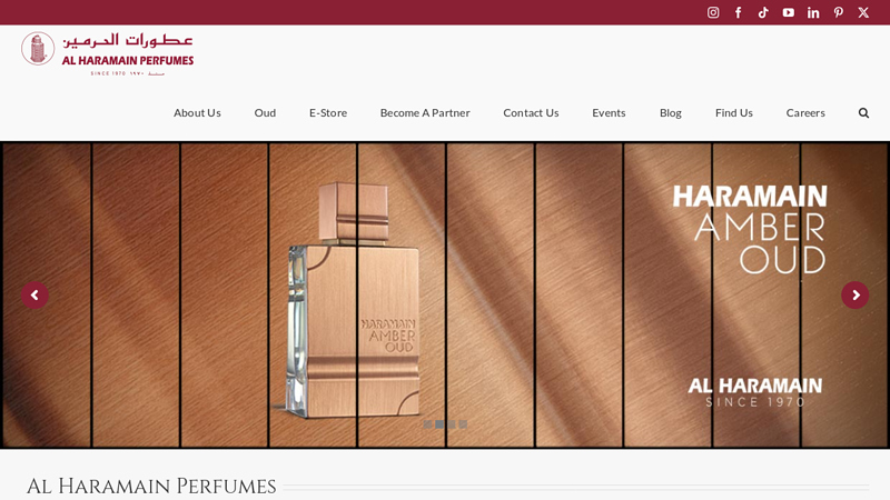 Buy Perfume & Fragrance in UAE | Al Haramain Perfumes 2024