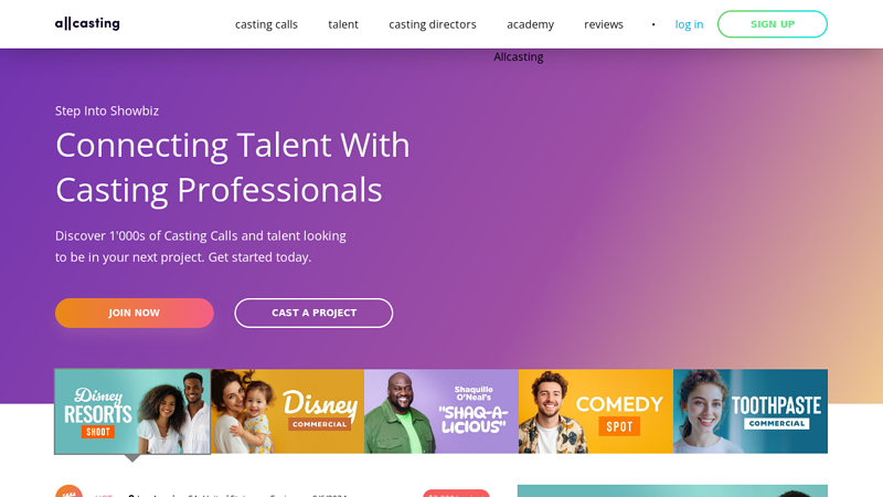 Casting Calls ? allcasting - Casting Website