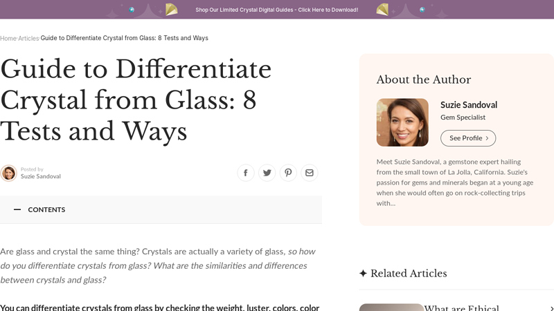 Image of Crystal vs. Glass: What Are the Differences? | All Crystal
