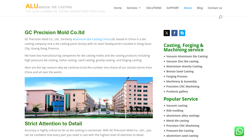 Image of Die Casting Company China, Best No. 1 Aluminum Die Casting