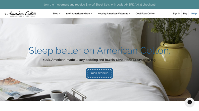 The Softest American-Made Bedding & Luxury Sheets - American Cotton