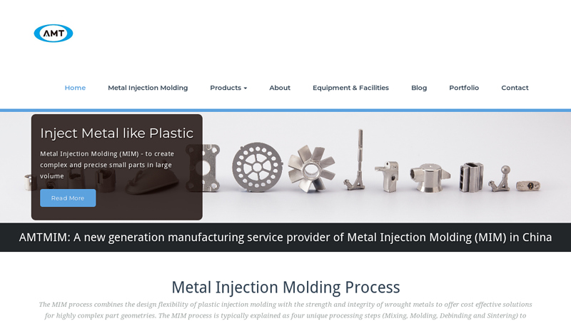 Image of Metal Injection Molding in China
