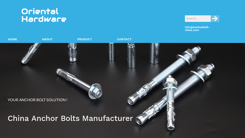 Image of Wedge Anchor / Drop In Anchor Manufacturer In China