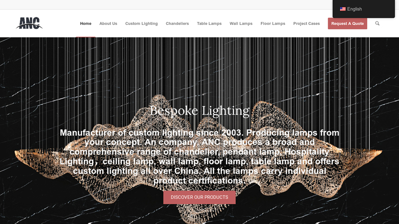 Image of Custom lighting & Hospitality Lighting Manufacturer