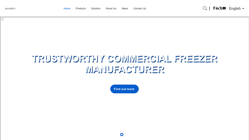 Image of Ancold Commercial Refrigerator Manufacturers