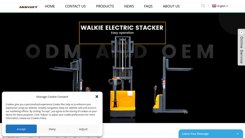 Image of Forklift Crane