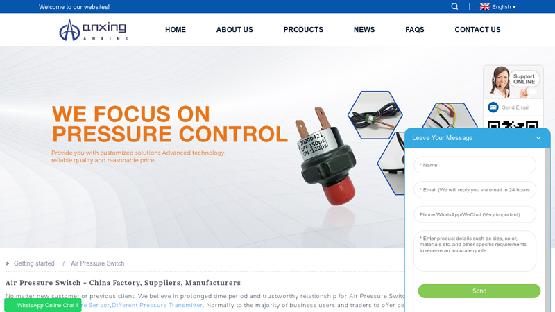 Image of Air Pressure Switch