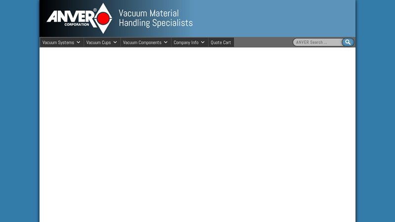 ANVER Vacuum Material Handling Specialists