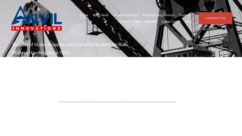 Anvil Attachments - Grabs, Grapples, and Clamshell Buckets