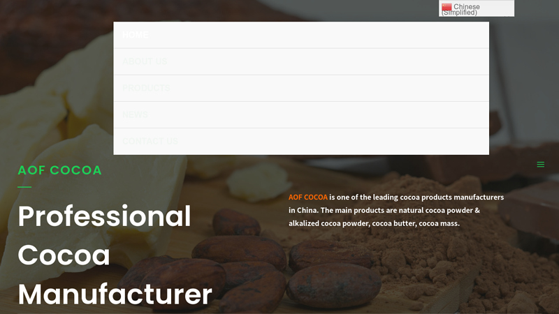 Image of AOF COCOA: COCOA POWDER MANUFACTURER