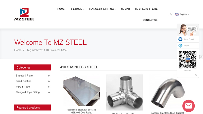 Image of China 410 Stainless Steel Manufacturers and Suppliers, Factory Quotes ...