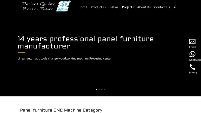 Image of china cnc wood carving machine