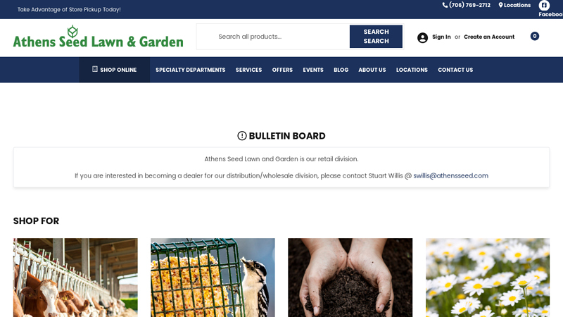 Garden Center - Watkinsville, Georgia | Athens Seed Co