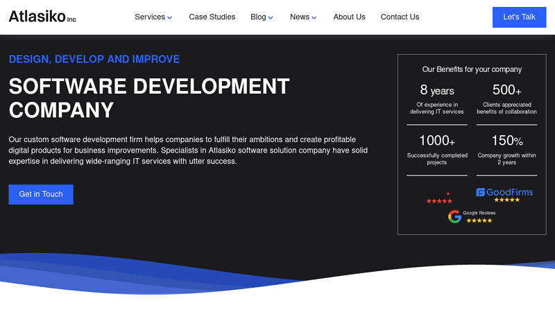 Atlasiko: Software Development Company | Top in US 2023
