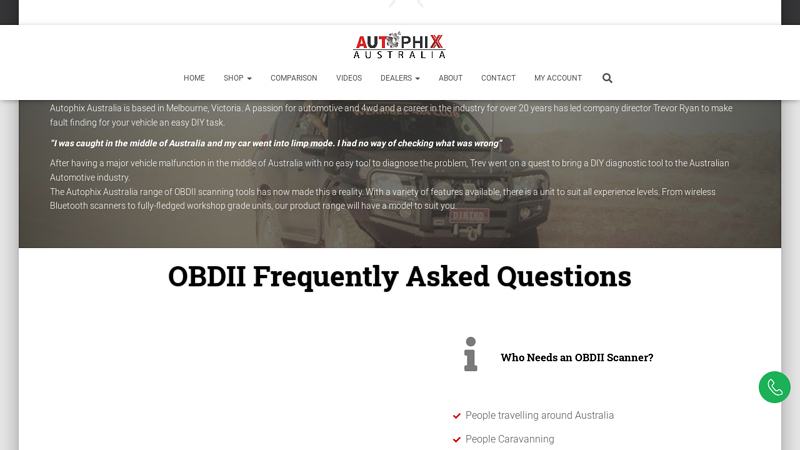 Buy Car Scanner Tool Australia | Automotive Code Reader - Autophix
