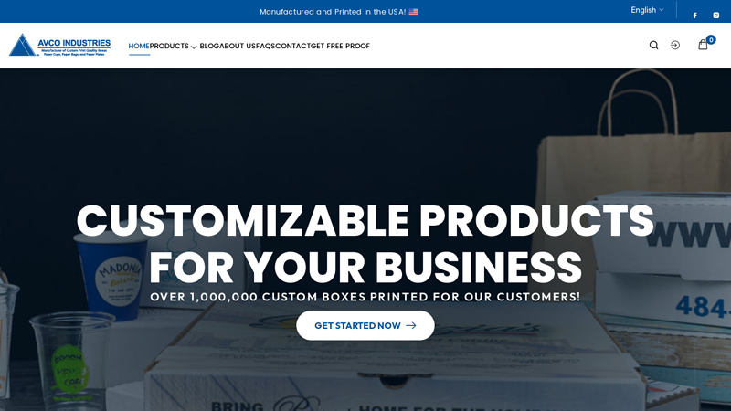Custom Paper Products For Your Business | Avco Boxes