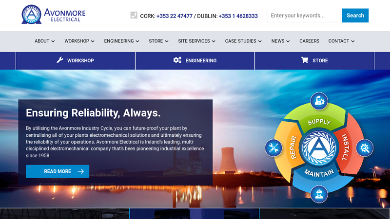 Avonmore Electrical | Experts in Electrical & Mechanical Motor/Pump/Generator Repairs