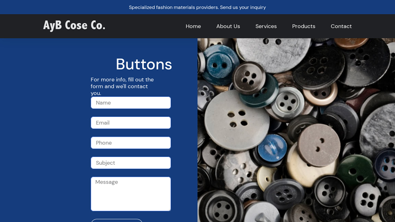 Image of Buy Buttons in China from a supplier | AyB Cose Co.