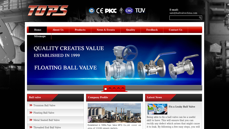 Image of Ball Valve China