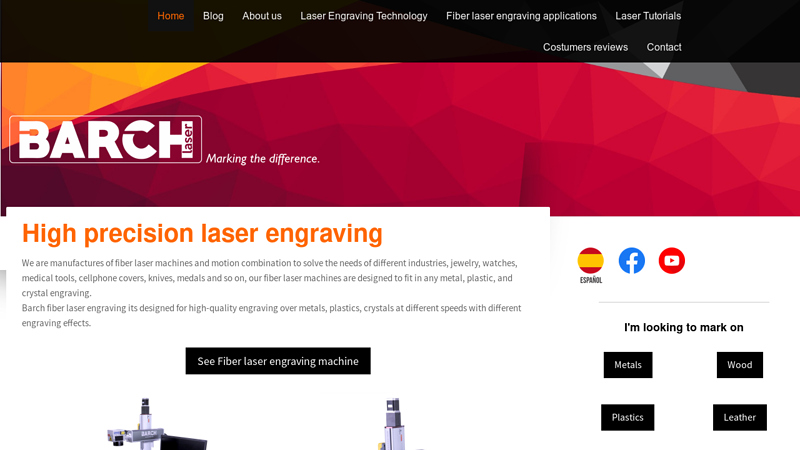 Laser fiber engraving machines factory - manufacturers of Laser fiber marking technology