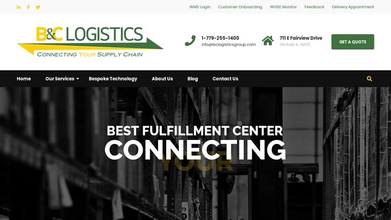 Logistics, Distribution & Fulfillment Center | B&C Logistics