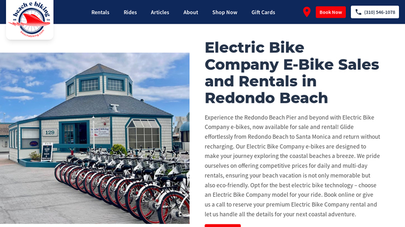 Beach E Biking | Electric bike rentals and sales in Redondo Beach, Manhattan Beach & Hermosa Beach