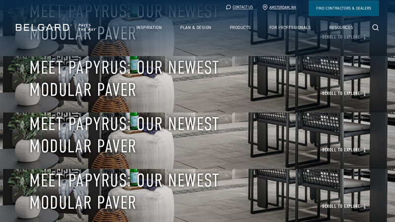 Belgard Pavers & Hardscapes Manufacturer