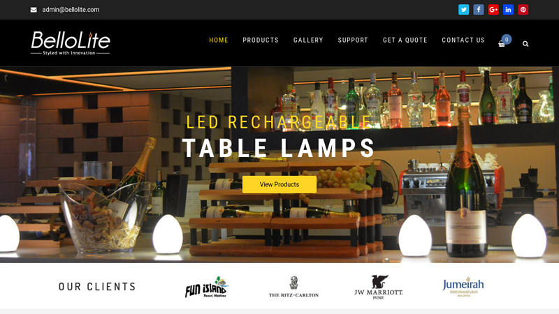 Cordless Lamps | Battery Operated Table Lamps | Waterproof Outdoor Lamp