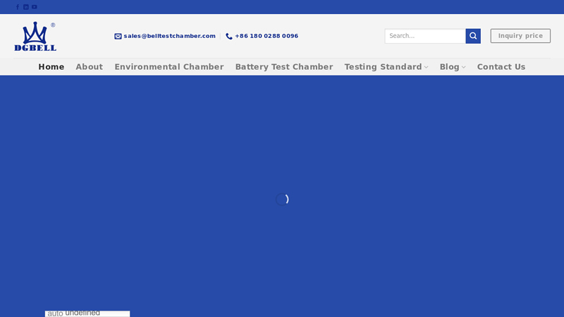 Environmental Chamber Manufacturer | Environmental Test Chambers