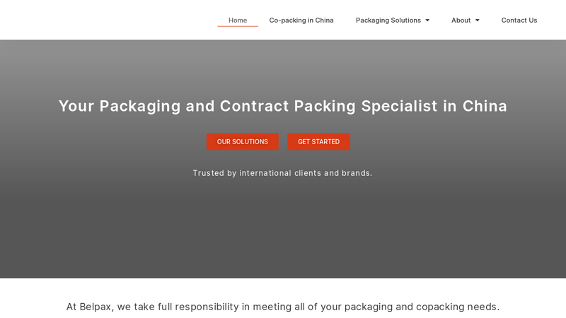 Image of Belpax: Custom Packaging Specialist in China