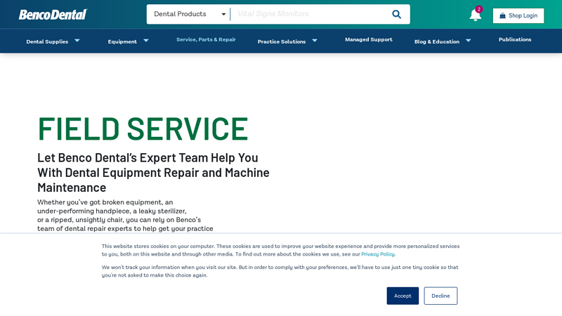 Image of Professional Dental Equipment Repairs | Benco Dental