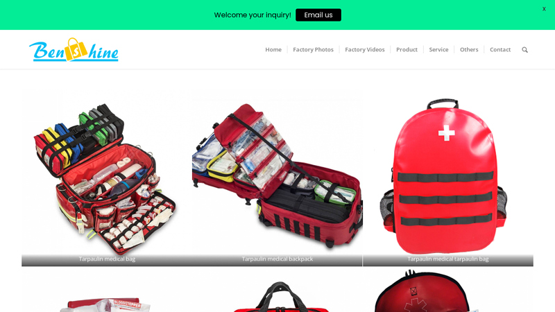 Image of Medical Bag Factory in China