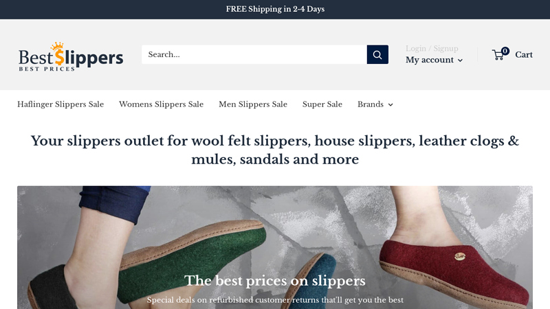 Best Slippers, Best Prices | FREE Shipping in 2-4 Days