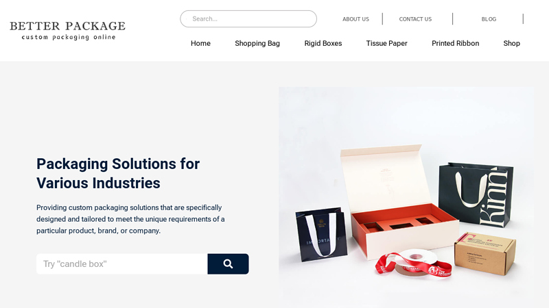 Custom Boxes | Custom Gift Bags - Better-Package.com