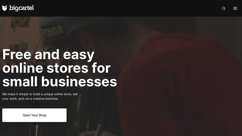 Big Cartel - Free and Easy Online Stores for Artists and Creators