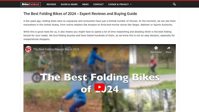 The Best Folding Bikes of 2024 - Tested and Reviewed by Bike Experts